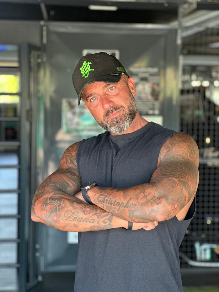 Cédric Baron, coach sportif, à la salle