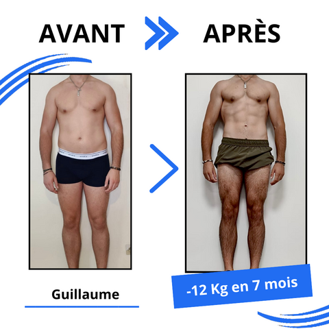Guillaume -12kg en 7 mois
